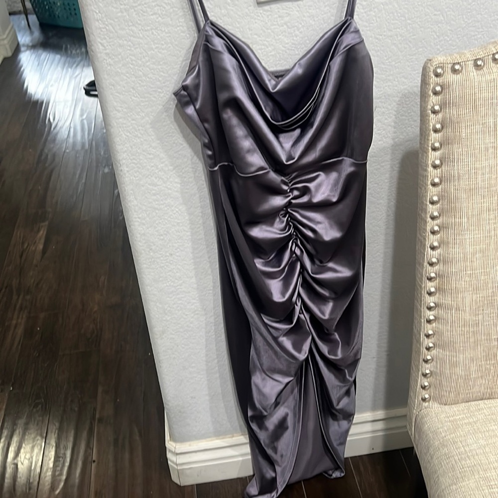 Lavender body con Cocktail Dress